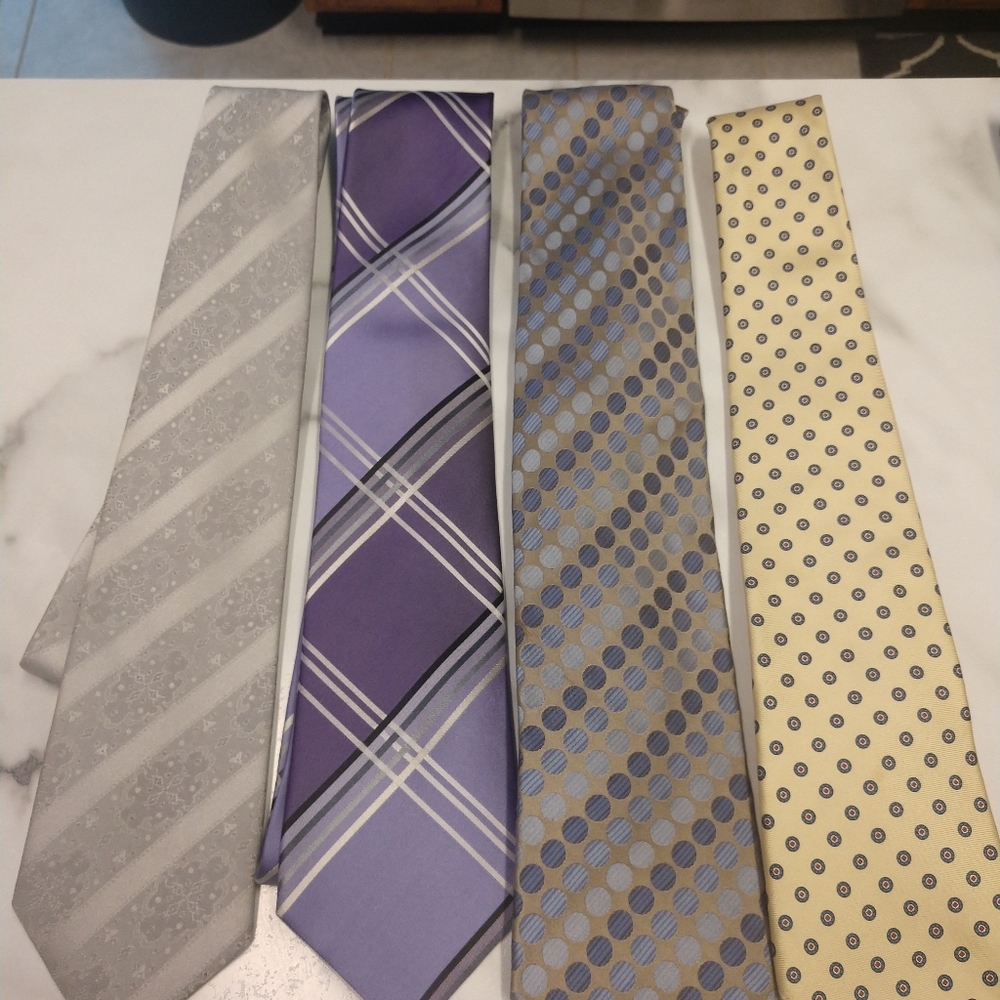 Men's ties - 4 ties